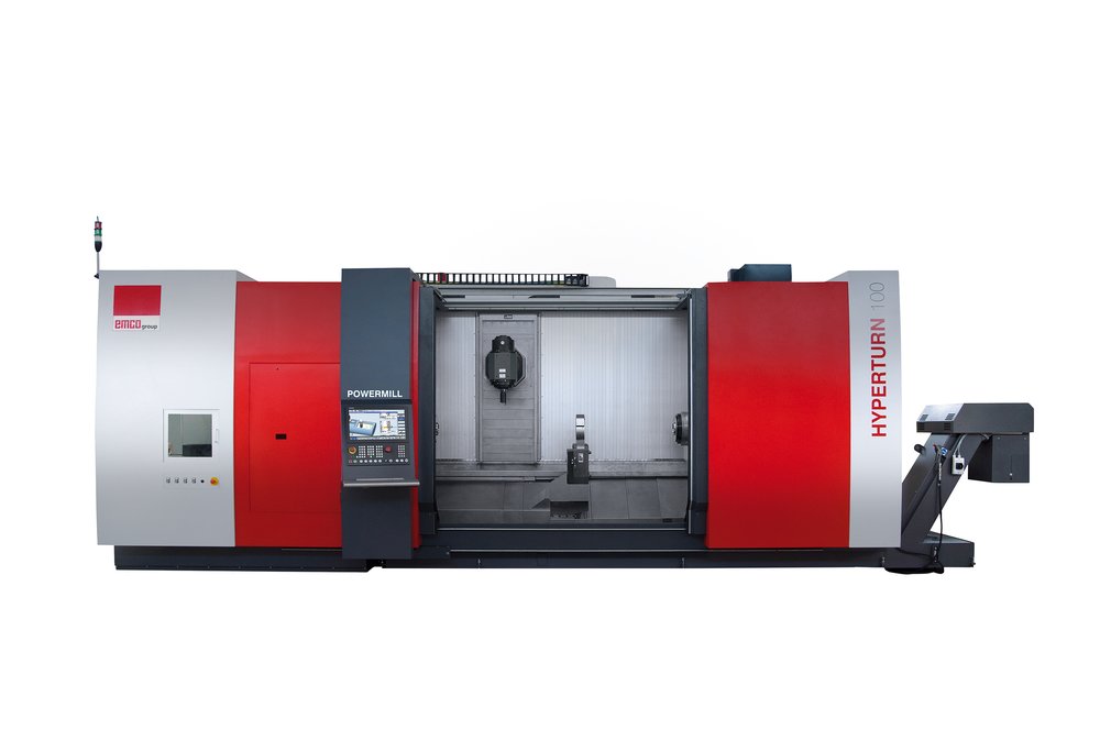 HYPERTURN 100 Powermill – High Flexibility in Complex Complete Machining